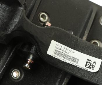 5 899 р. Колодки тормозные SITRAK HOWO задние с накладками (замена на AZ9761451220) (1шт.) OE SITRAK 711-50200-6310  с доставкой в г. Пермь. Увеличить фотографию 6