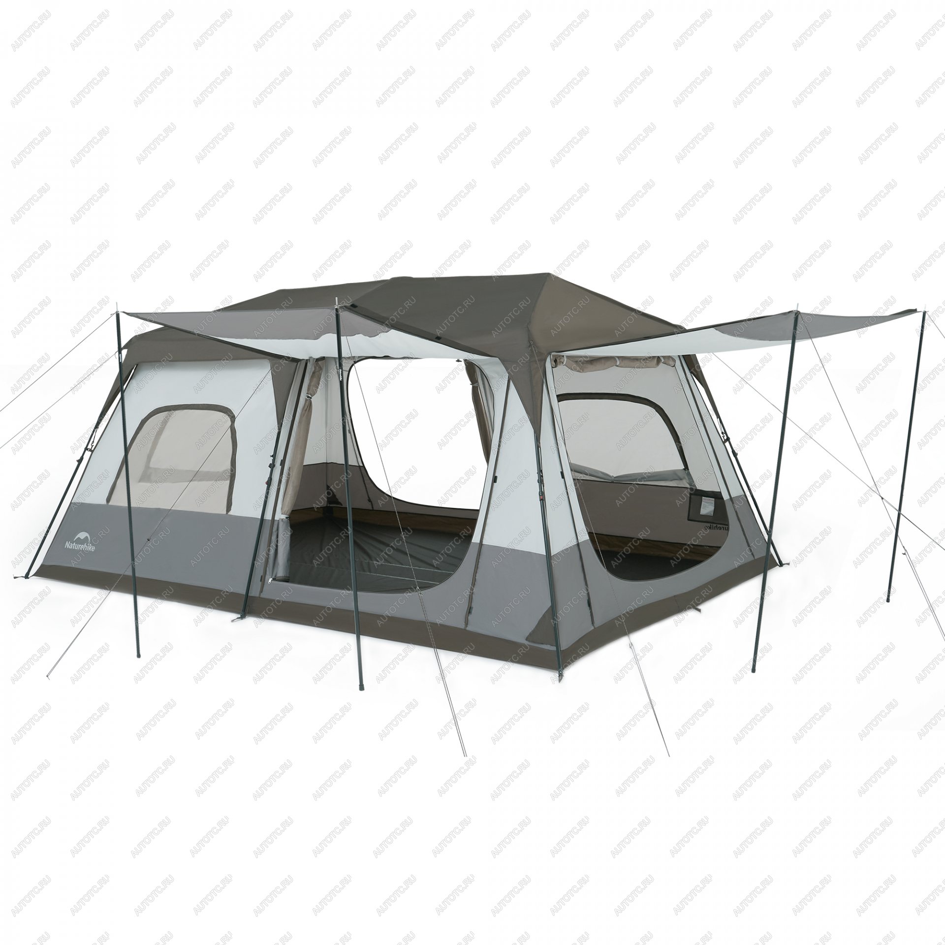 59 549 р. Палатка Naturehike Cape 12.9 быстросборная, серая  cnk2350ws016-mbr  с доставкой в г. Пермь