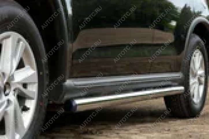 21 649 р. Пороги труба SLITKOFF CITROEN C-crosser (2007-2012) (d76 мм)  с доставкой в г. Пермь