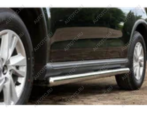 23 799 р. Пороги труба SLITKOFF  CITROEN C-crosser (2007-2012) (d76 мм)  с доставкой в г. Пермь