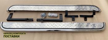 Пороги труба SLITKOFF Great Wall Hover H5 (2010-2017)