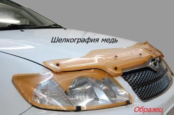 Дефлектор капота CA-Plastiс Chevrolet Orlando (2011-2023) (серия Шелкография медь)