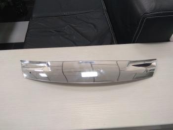 Дефлектор капота CA-Plastiс Honda Fit Shuttle  1 GP2,GG7,GG8 (2011-2013) дорестайлинг (серия Хром серебро)