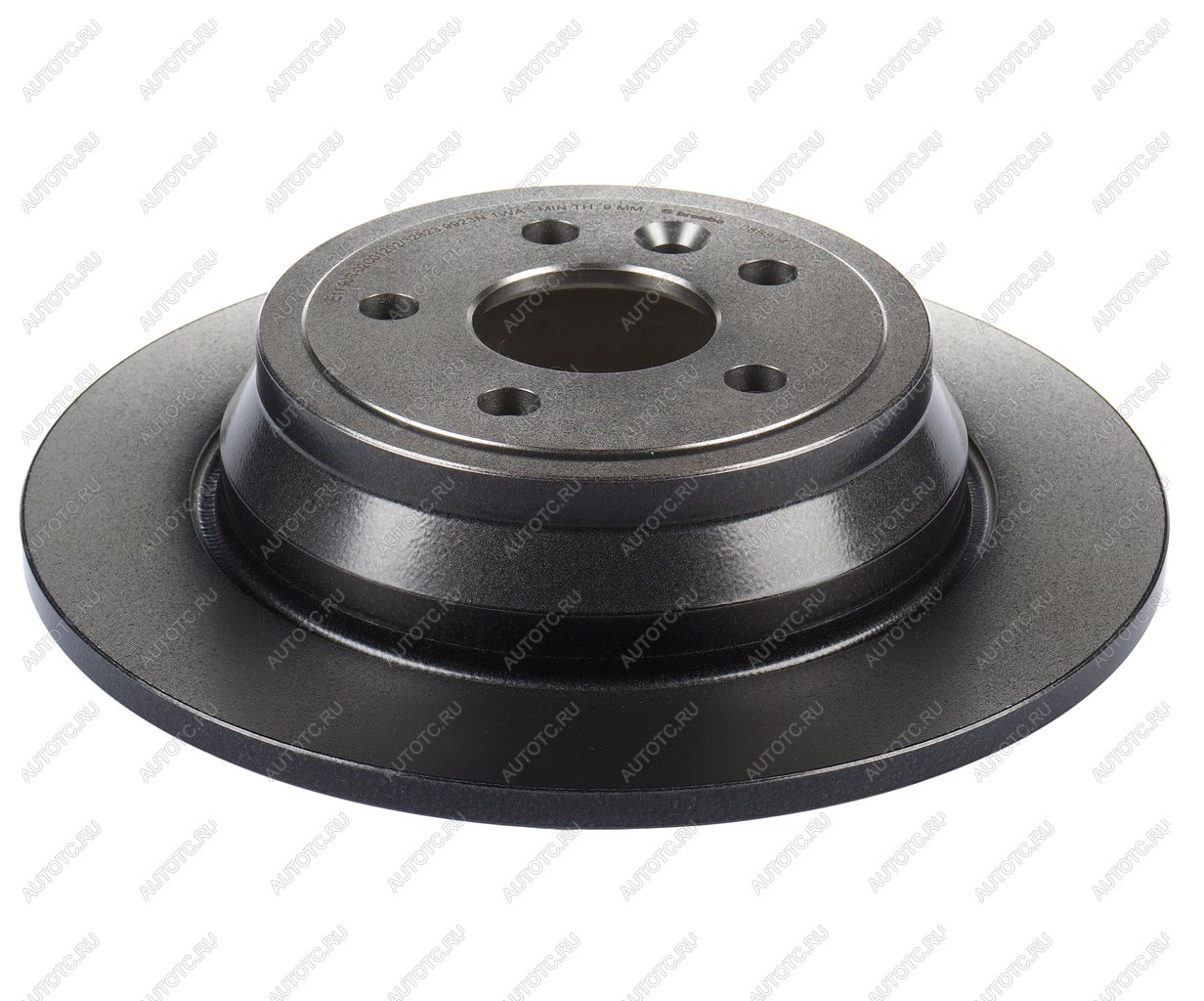 5 299 р. Диск тормозной LAND ROVER Freelander (07-) задний (1шт.) BREMBO BREMBO 08.b804.11  с доставкой в г. Пермь
