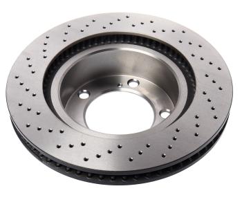 14 449 р. Диск тормозной TOYOTA Land Cruiser (J200) (08-15) LEXUS LX570 передний (1шт.) BREMBO BREMBO 09.a966.1x  с доставкой в г. Пермь. Увеличить фотографию 2