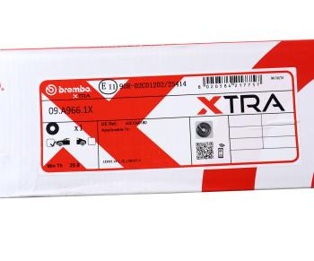 14 449 р. Диск тормозной TOYOTA Land Cruiser (J200) (08-15) LEXUS LX570 передний (1шт.) BREMBO BREMBO 09.a966.1x  с доставкой в г. Пермь. Увеличить фотографию 7