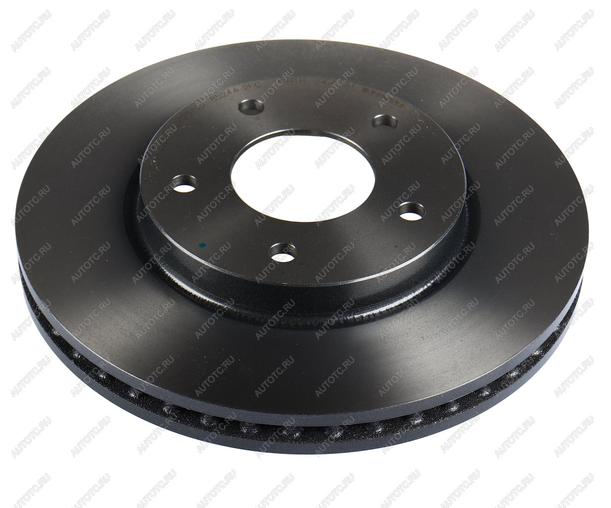 5 349 р. Диск тормозной MITSUBISHI Lancer (08-) передний (1шт.) BREMBO BREMBO 09b64711  с доставкой в г. Пермь