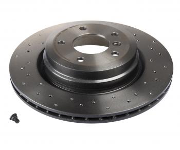 Диск тормозной BMW 3 (E90,E91,E92,E93) задний вентилируемый (1шт.) BREMBO BREMBO 09a2701x