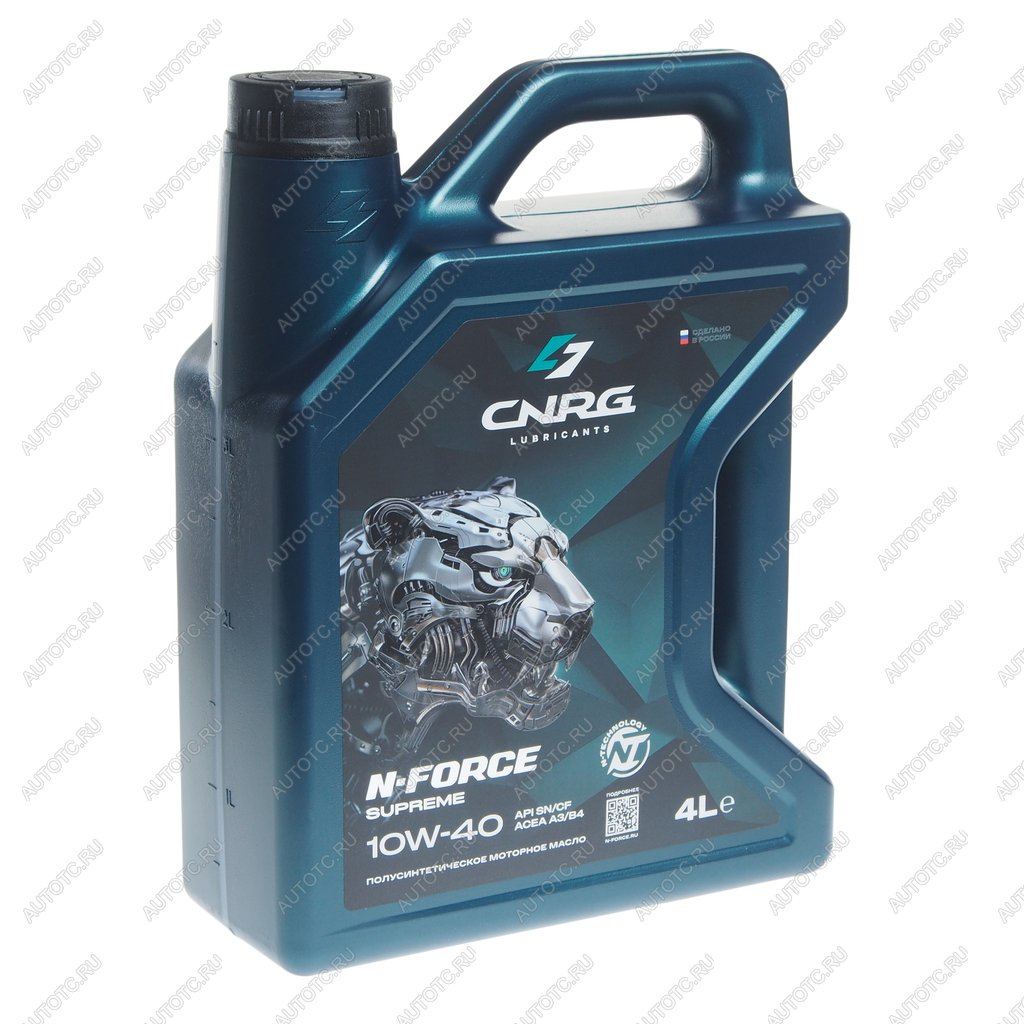 1 859 р. Масло моторное N-Force Supreme SNCFA3B4 10W40 псинт.4л CNRG CNRG cnrg-262-0004  с доставкой в г. Пермь