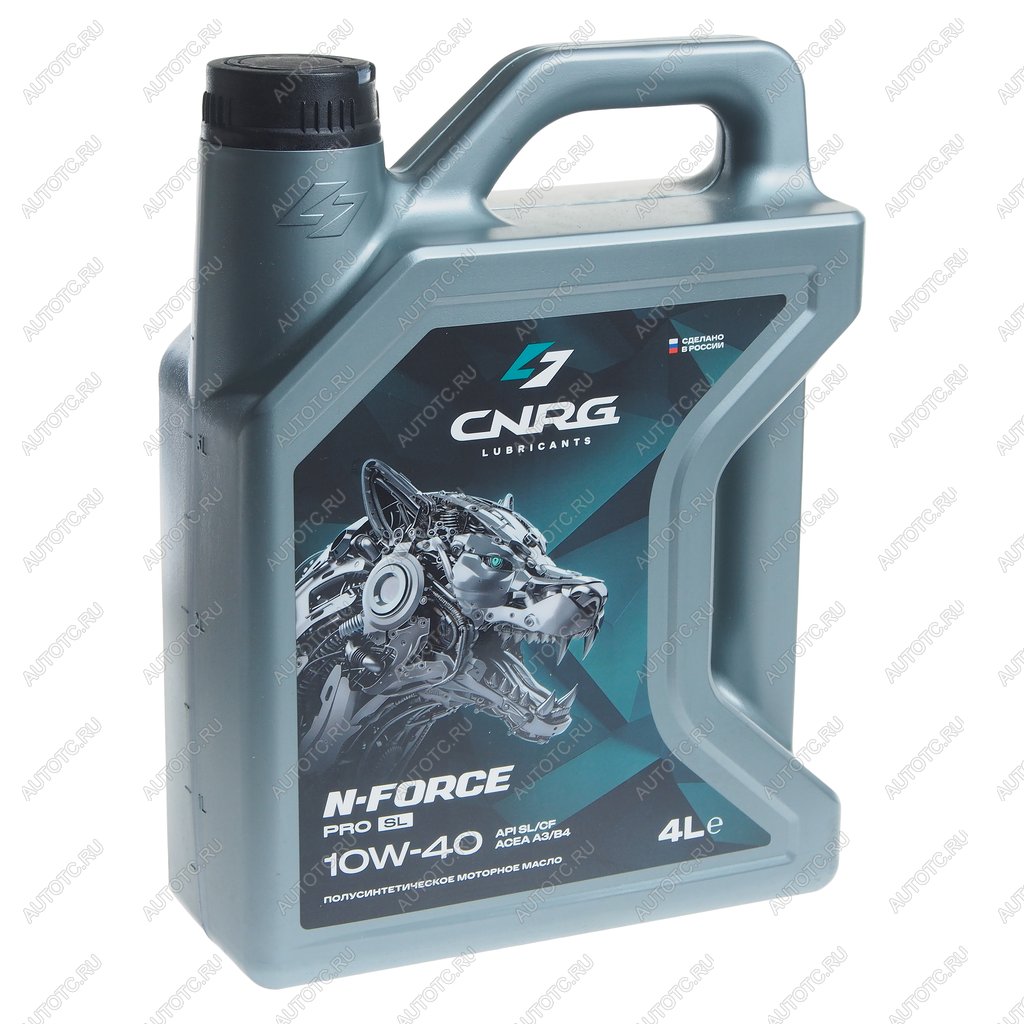 1 339 р. Масло моторное N-Force Pro SL SLCFA3B4 10W40 псинт.4л CNRG CNRG cnrg-258-0004  с доставкой в г. Пермь