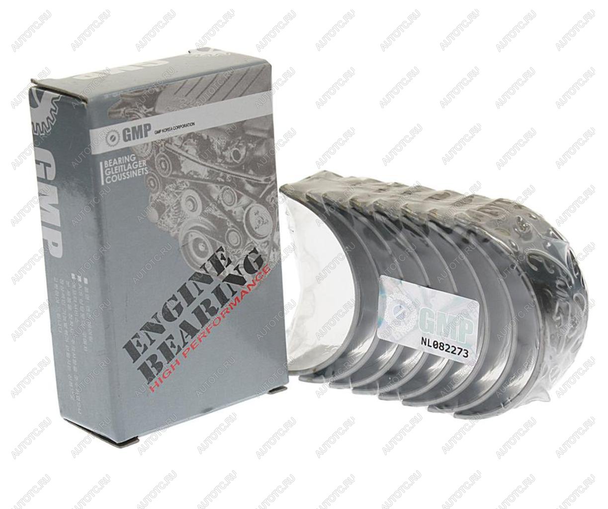589 р. Вкладыши HYUNDAI Porter дв.D4BF шатунные d+0.50 комплект (8шт.) GMP GMP 23060-42923  с доставкой в г. Пермь