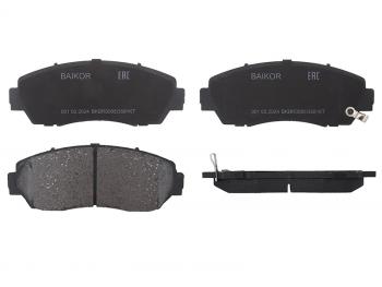 1 169 р. Колодки тормозные перед HONDA CR-V RЕ4HAVAL Fx7 18-CHERY TIGGO 8 PRO MAX 22- BAIKOR BKBR0085  с доставкой в г. Пермь. Увеличить фотографию 1
