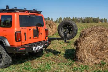 91 839 р. Бампер РИФ силовой задний TANK 300 с квадратом под фаркоп, калиткой и фонарями  rift30-21125  с доставкой в г. Пермь. Увеличить фотографию 29