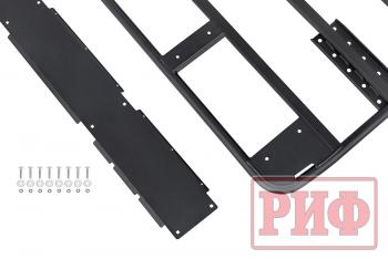 58 259 р. Багажник экспедиционный (платформа) РИФ 1500х2750 мм ГАЗ Соболь (для ам с люком)  rifgaz-roof6  с доставкой в г. Пермь. Увеличить фотографию 13