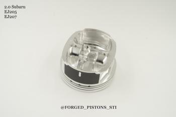 28 599 р. Поршни СТИ Subaru 2,2 EJ205, EJ207 под коленвал 79mm  467506638  с доставкой в г. Пермь. Увеличить фотографию 4