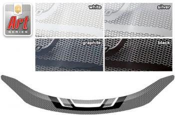 Дефлектор капота CA-Plastic Nissan Sentra  7 (2014-2017) B17 (серия Art графит)