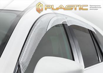 2 479 р. Дефлектора окон (рынок Японии) CA-Plastic  Honda StepWagon  RP6,RP7, RP8 (2022-2025) минивэн дорестайлинг (серия Art белая)  с доставкой в г. Пермь. Увеличить фотографию 2