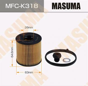 Фильтр масляный HYUNDAI Creta (21-),Elantra (20-),Tucson (21-) KIA Sportage (22-) (2.0) MASUMA MASUMA mfck318