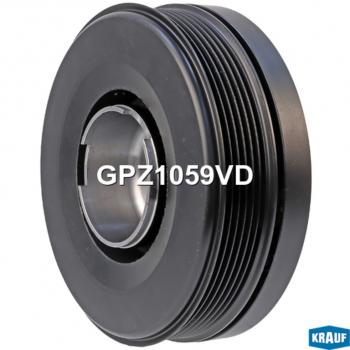 Шкив BMW 3 (G20,G21) коленвала KRAUF KRAUF gpz1059vd