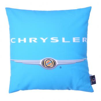 199 р. Подушка автомобильная CHRYSLER (35х35см) антистрессовая голубая MAGIC BALLS MAGIC BALLS ck-00086  с доставкой в г. Пермь. Увеличить фотографию 1