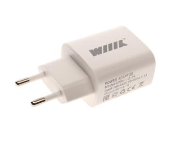 389 р. Устройство зарядное в розетку 2USB WIIIX WIIIX unn-1-2-04 white  с доставкой в г. Пермь. Увеличить фотографию 3
