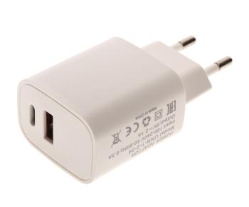 389 р. Устройство зарядное в розетку 2USB WIIIX WIIIX unn-1-2-04 white  с доставкой в г. Пермь. Увеличить фотографию 2