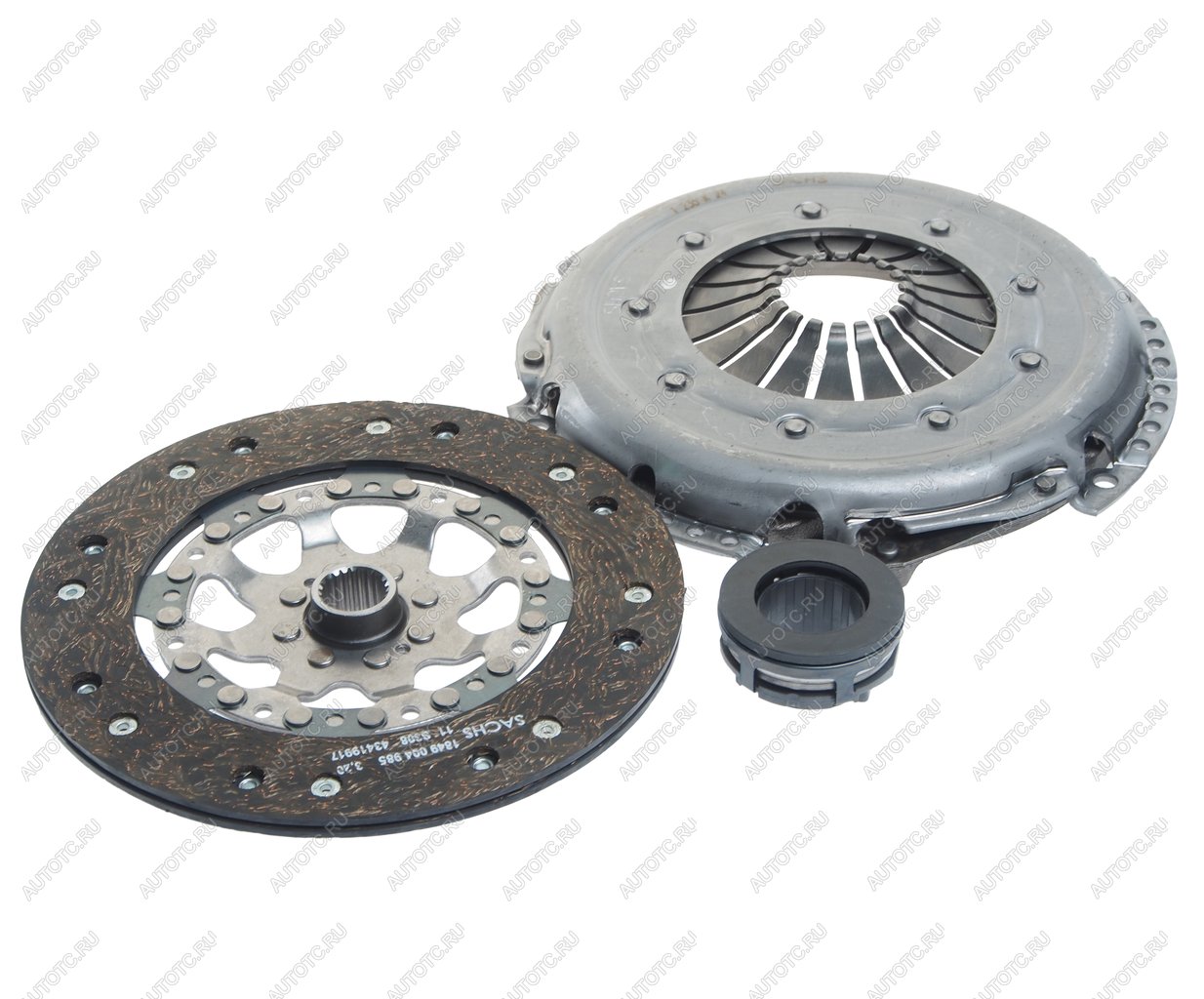 18 449 р. Сцепление AUDI A4,A6 VW Passat (97-) (1.81.8 T) комплект SACHS SACHS 3000951210  с доставкой в г. Пермь