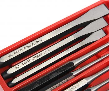 4 499 р. Набор зубил и выколоток 16 предметов в кейсе JTC JTC TOOLS CO., LTD jtc-7113  с доставкой в г. Пермь. Увеличить фотографию 2