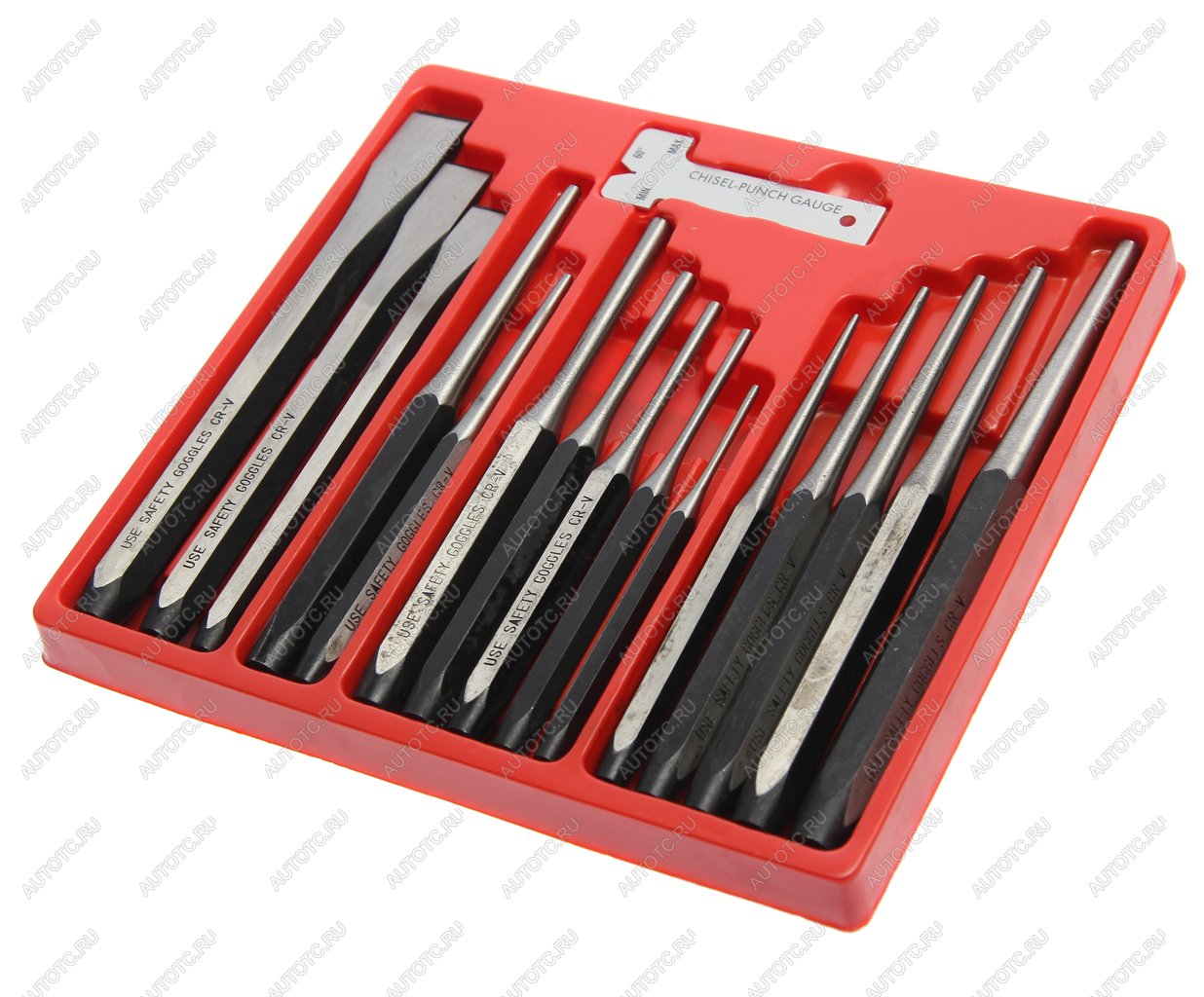 4 499 р. Набор зубил и выколоток 16 предметов в кейсе JTC JTC TOOLS CO., LTD jtc-7113  с доставкой в г. Пермь