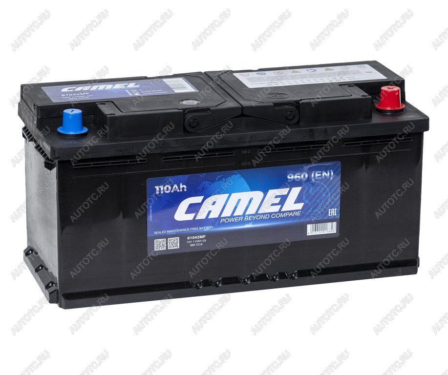 14 599 р. Аккумулятор CAMEL 110Ач обратная полярность CAMEL 6ст110(0) l6  с доставкой в г. Пермь