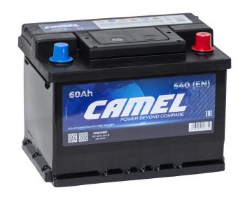 Аккумулятор CAMEL 60Ач обратная полярность, низкий CAMEL 6ст60(0) lb2