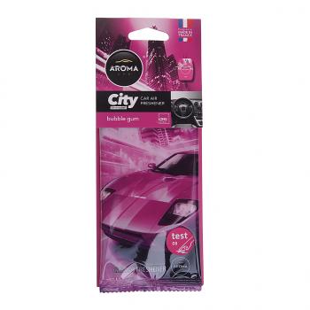 Ароматизатор подвесной пластина (bubble gum) City AROMA CAR AROMA CAR 92670