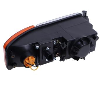 3 169 р. Фара противотуманная SITRAK HOWO T5G с желтым указателем поворота левая MOVELEX MOVELEX 811w253206001-mx  с доставкой в г. Пермь. Увеличить фотографию 2
