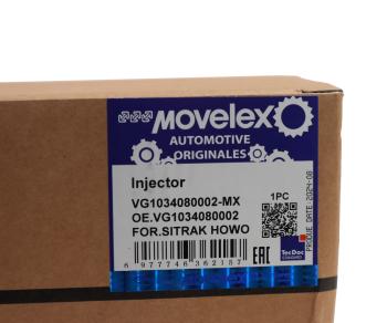 12 999 р. Форсунка SITRAK HOWO топливная MOVELEX MOVELEX vg1034080002-mx  с доставкой в г. Пермь. Увеличить фотографию 5