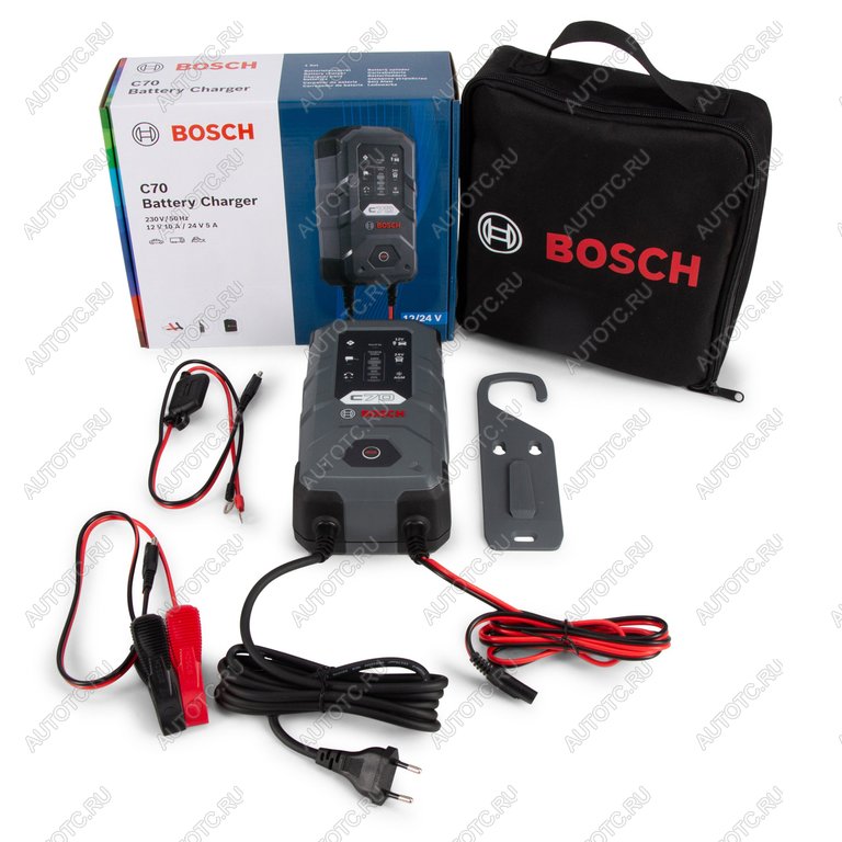 12 999 р. Устройство зарядное 12-24V 7A 220V C70 BOSCH BOSCH 0189911070  с доставкой в г. Пермь