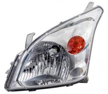 Фара левая (под корректор) DEPO Toyota Land Cruiser Prado  J120 (2002-2009)
