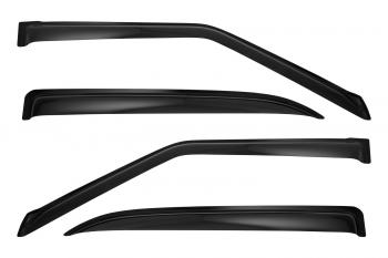 Дефлектор боковых окон Nissan Patrol, 2010-Infiniti QX56, 2010-2013QX80 2013-, 6ч., темный  Ниссан Патрол SIM nld.snipatr10326