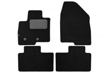 Коврики в салон Klever Standard BAIC X55  2022-, Внедорожник 5 дв. , 4шт (текстиль)   БАИК Х 55 Klever klever0212500401200kh