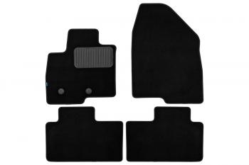 Коврики в салон Klever Premium BAIC X55  2022-, Внедорожник 5 дв. , 4шт (текстиль)   БАИК Х 55 Klever klever0512500422110kh