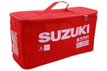 Сумка текстиль SUZUKI (RS) с логотипом SUZUKI (красная) Autofamily tl-827.1