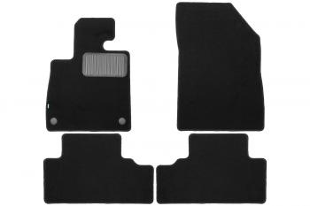 Коврики в салон Klever Standard GAC GS3 2024- Внед. 5 дв., 4шт. (текстиль)  Гак ГС3 Klever klever02a71252210kh