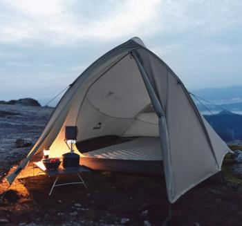 17 549 р. Палатка Naturehike Cloud Up Pro Si 2-местная, алюминиевый каркас, хаки  cnk2350ws020-s2  с доставкой в г. Пермь. Увеличить фотографию 4