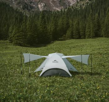 28 309 р. Палатка Naturehike Star River UL Si 2-местная, алюминиевый каркас, хаки  cnk2450ws022-a2  с доставкой в г. Пермь. Увеличить фотографию 4