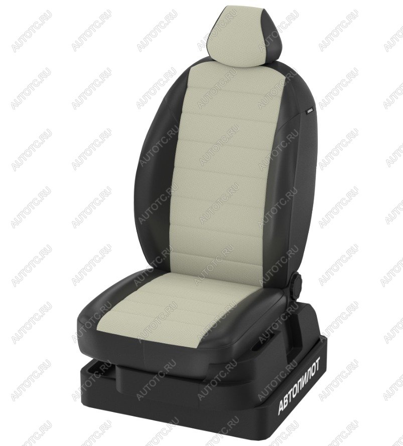 13 849 р. Заказной комплект чехлов, Чехлы для TOYOTA Toyota Camry XV30 Sd с 02-06г. (ЦЕНТР БЕЗ ПЕРФОРАЦИИ) АВТОПИЛОТ construct-11242697  с доставкой в г. Пермь