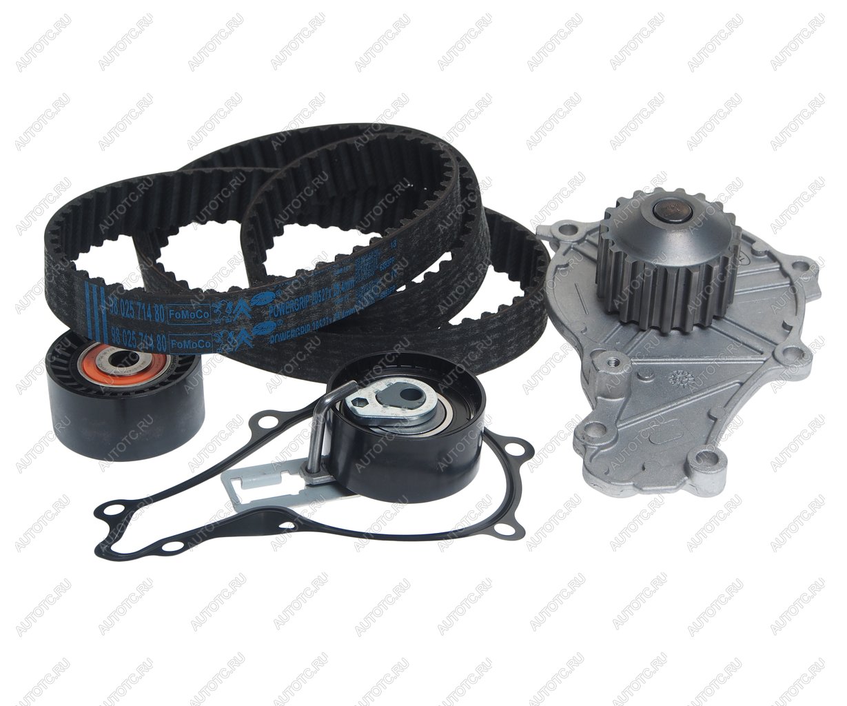 14 299 р. Комплект ГРМ PEUGEOT 207 (09-),308 (09-) CITROEN C3 (09-) с насосом водяным EUROREPAR EUROREPAR 1684891780  с доставкой в г. Пермь