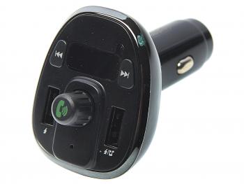1 169 р. Устройство зарядное в прикуриватель с трансмиттером (bluetooth,hands free) черное XO XO bcc05 black  с доставкой в г. Пермь. Увеличить фотографию 1