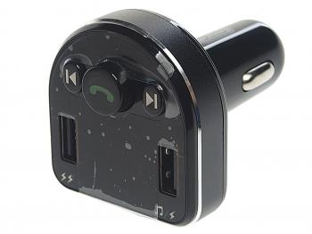 Устройство зарядное в прикуриватель с трансмиттером (bluetooth,hands free) черное XO XO bcc01 black
