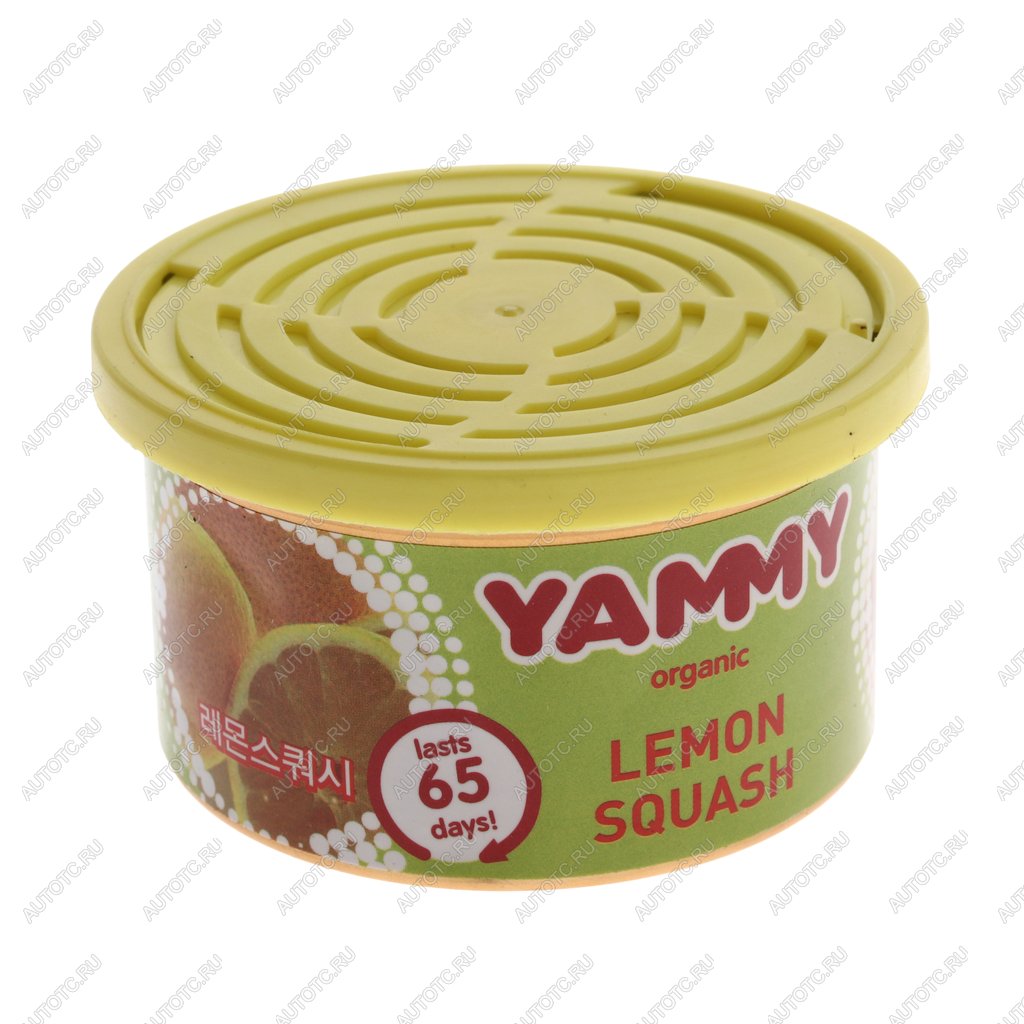369 р. Ароматизатор на панель приборов (лимонный сквош) 55г Organic YAMMY YAMMY d013  с доставкой в г. Пермь