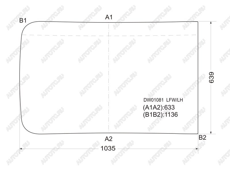 4 649 р. Стекло лобовое Mack Ch 89-09 XYG DW01081 LFW/LH  с доставкой в г. Пермь