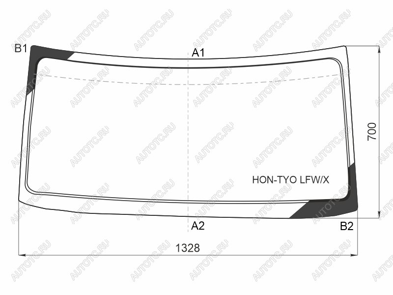 10 649 р. Стекло лобовое Honda N-BOX 11-15 XYG HON-TYO LFW/X  с доставкой в г. Пермь